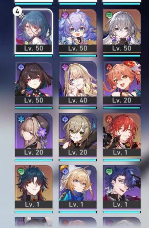 Asia|TL40|Blade, Bronya, Bailu, Himeko|||Instant delivery [AS1003]