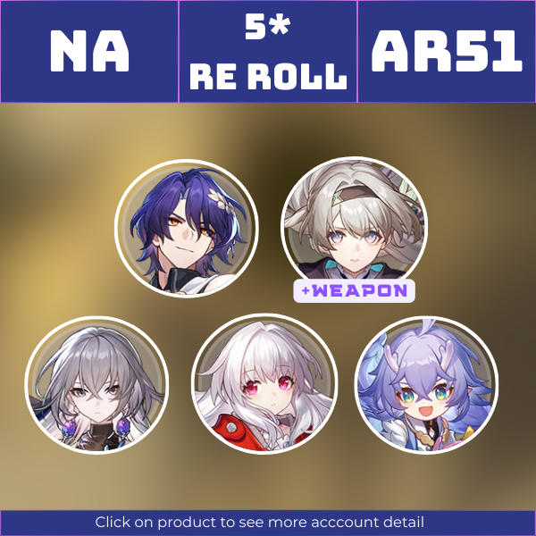 NA|TL51|Firefly, Dr. Ratio, Bronya, Clara, Bailu|Whereabouts Should Dreams Rest||Instant delivery [RR1461]
