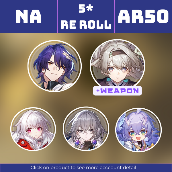 NA|TL51|Firefly, Dr. Ratio, Bronya, Clara, Bailu|Whereabouts Should Dreams Rest||Instant delivery [RR1461]