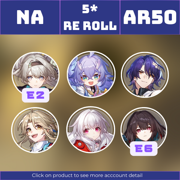 NA|TL50|FireflyE2, Dr. Ratio, Yanqing, Bailu, Clara, XueyiE6|||Instant delivery [RR1482]